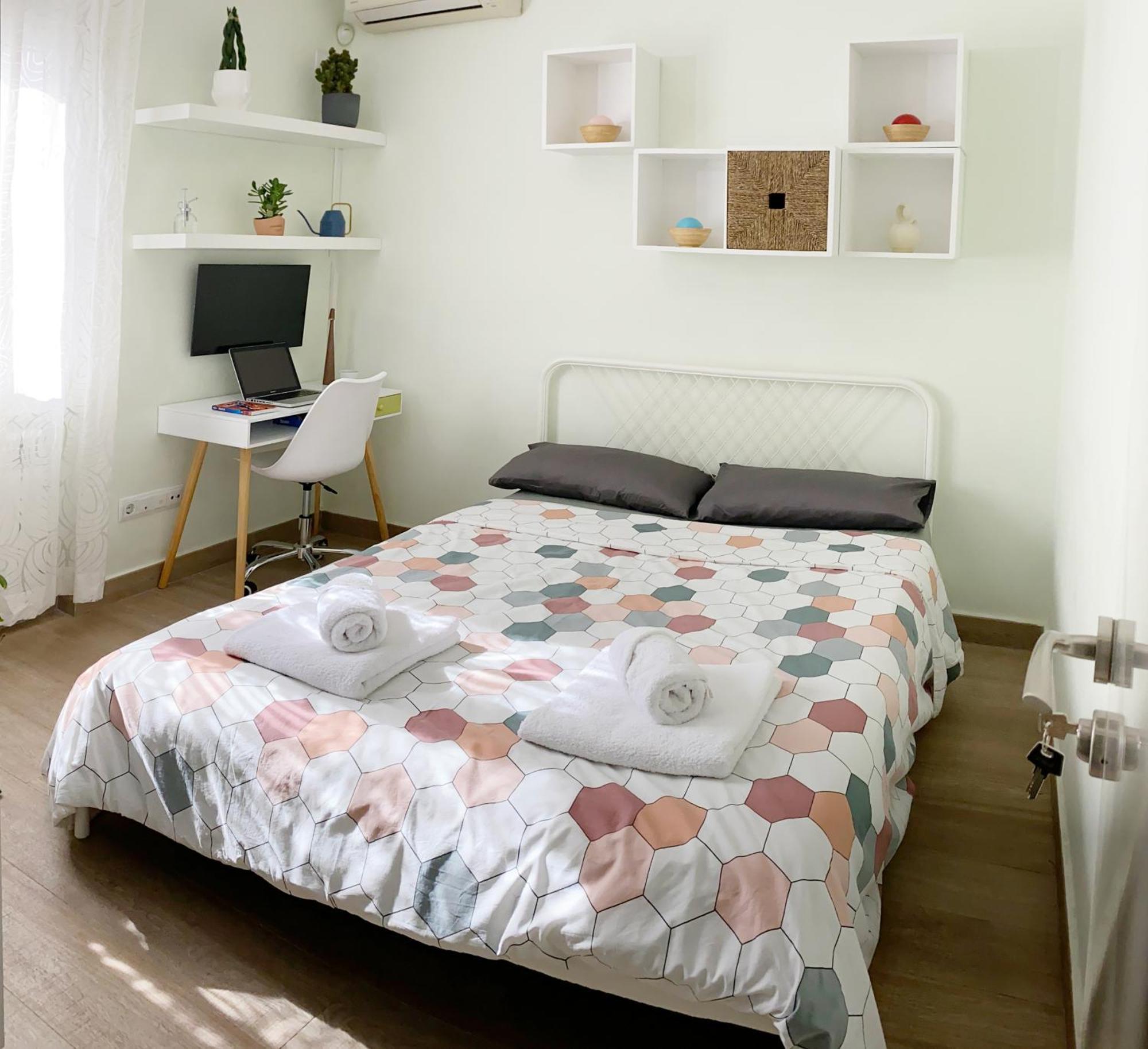 Comoda Habitacion Doble Cerca De Los Lugares Emblematicos De 马德里 外观 照片